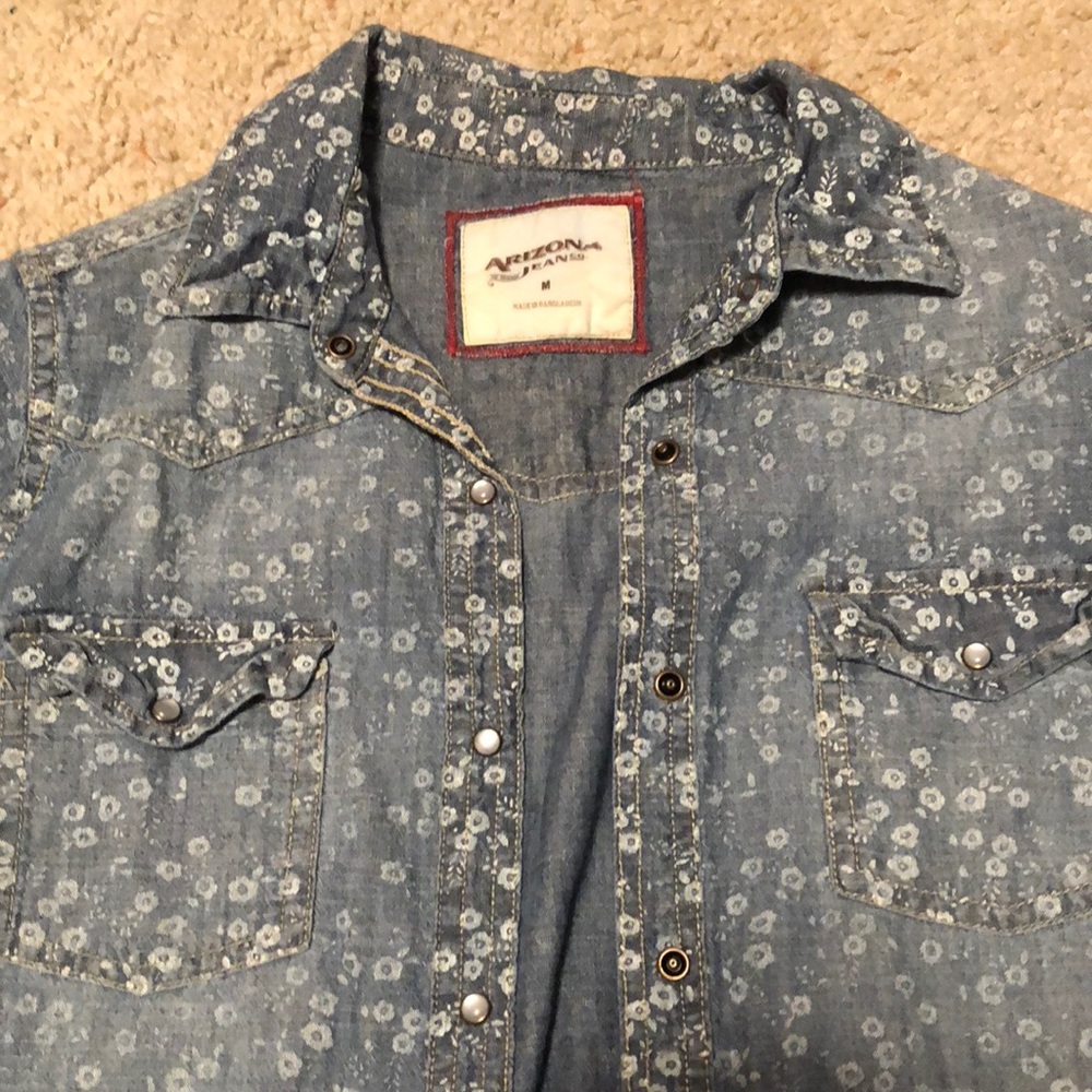 Denim button up - Picture 2 of 2